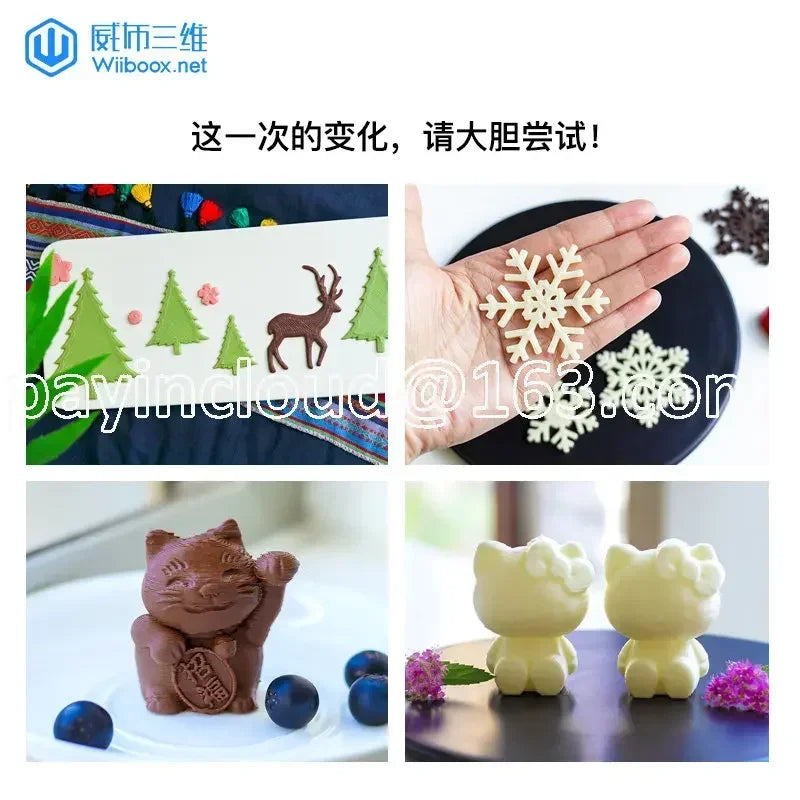 Delicias Personalizadas: Luckybot - Impresora 3D de Alimentos para Chocolate con Moldeo Tridimensional